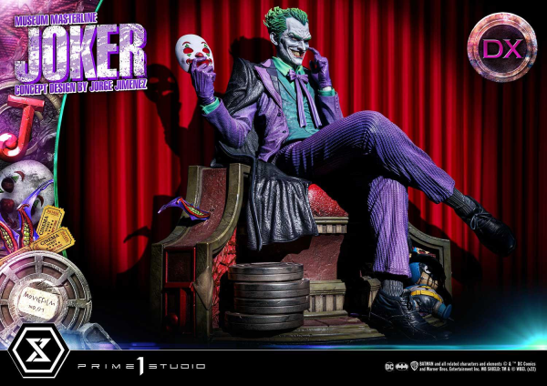 Prime 1 Studio Museum Masterline Batman (Comics) The Joker (Concept Design by Jorge Jimenez) DX Bonus Version | 4580708041216