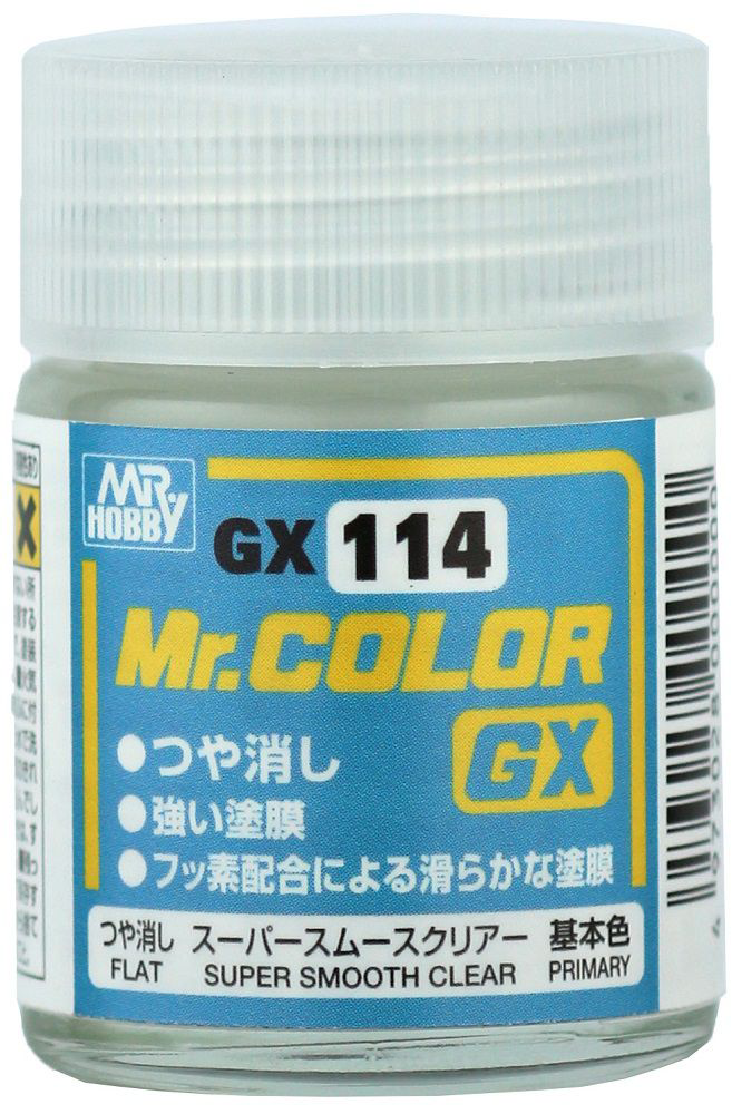 Mr Hobby Mr Color GX 114 - Super Smooth Clear Flat