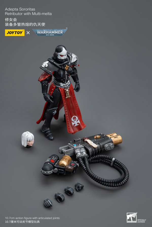 Joy Toy Adepta Sororitas Retributor with Multi-melta