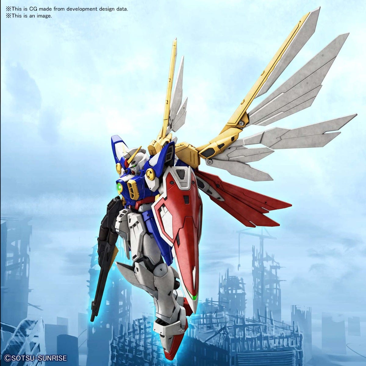 BANDAI Hobby RG 1/144 WING GUNDAM