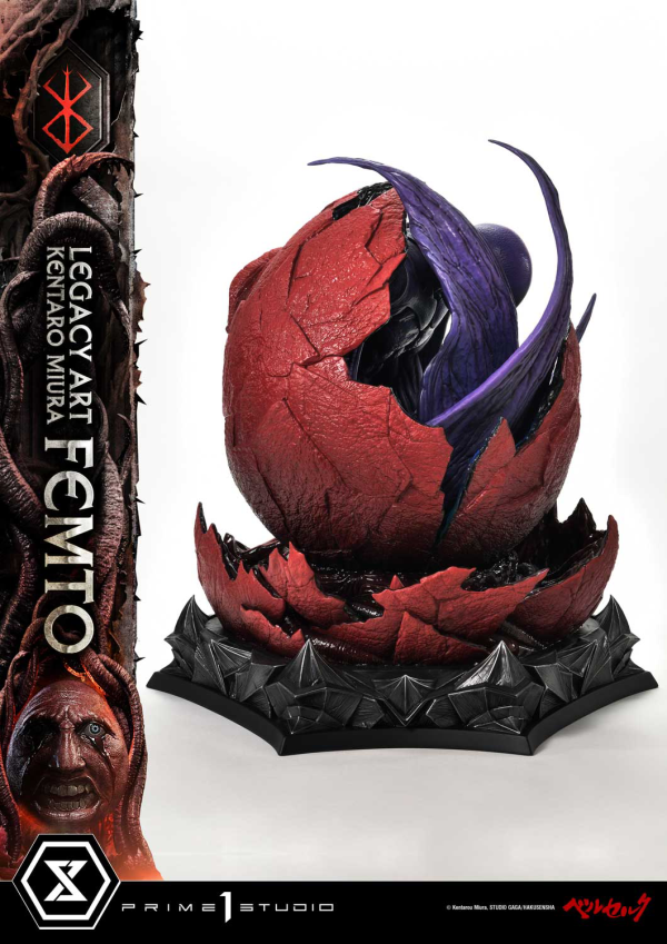 Prime 1 Studio Legacy Art "Kentaro Miura" Berserk Femto Bonus Version(4582647120489)(4582647120489)