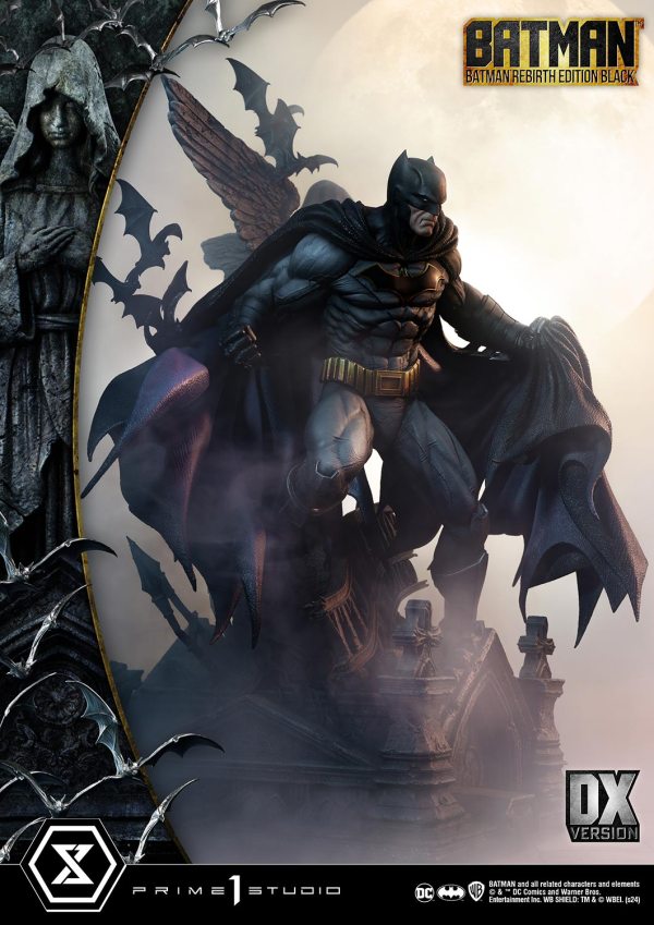 Prime 1 Studio Ultimate Premium Masterline Batman (Comics) Batman Rebirth Edition (Black) Deluxe Version | 4580708049793