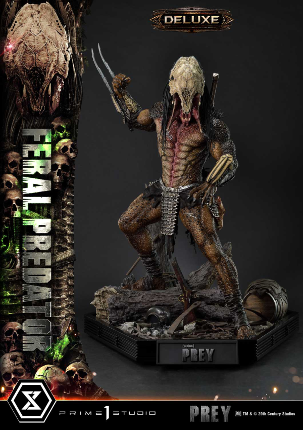 Prime 1 Studio Museum Masterline Prey Feral Predator Deluxe Version(4582647120731)(4582647120731)