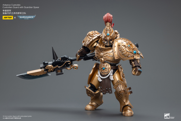 Joy Toy Adeptus Custodes Custodian Guard with Guardian Spear