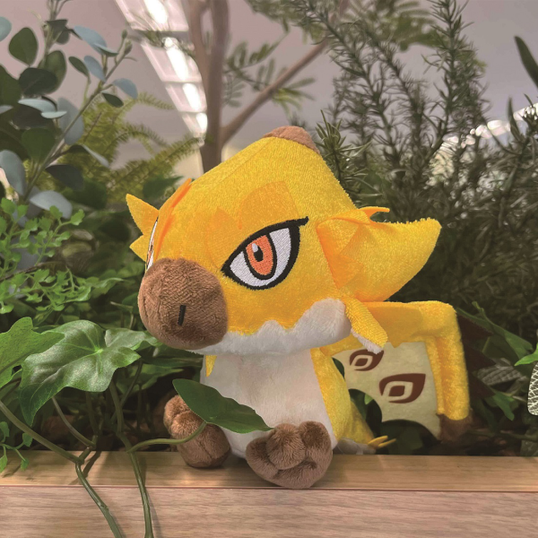 CAPCOM [Repeat Sales]Monster Hunter Chibi-Plush Gold Rathian(4976219126540)(4976219126540)