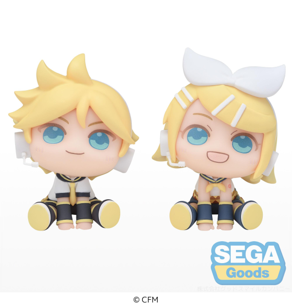 SEGA QyuruMe "Hatsune Miku" Series Mini Figure "Kagamine Rin & Kagamine Len" (EX)