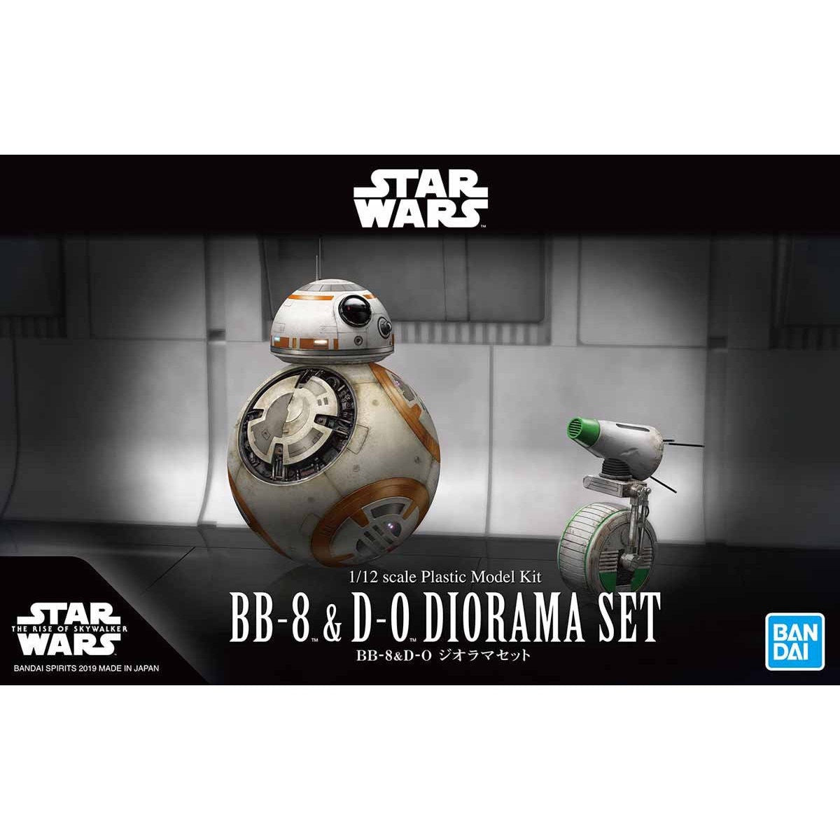 BANDAI Hobby 1/12 BB-8 & D-O Diorama Set