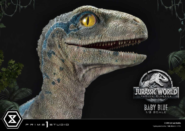 Prime 1 Studio Legacy Museum Collection Jurassic World: Fallen Kingdom (Film) Baby Blue 1/2 scale | 4580708035994