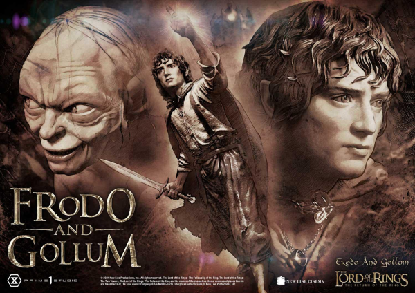 Prime 1 Studio Premium Masterline The Lord of the Rings: The Return of the King (Film) Frodo & Gollum Bonus Version(4582535949963)(4582535949963)