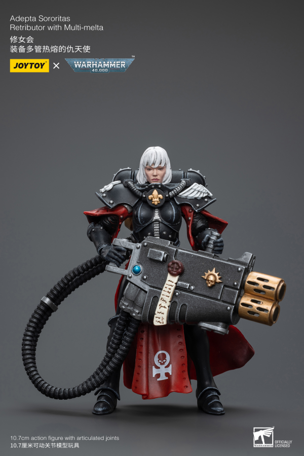 Joy Toy Adepta Sororitas Retributor with Multi-melta