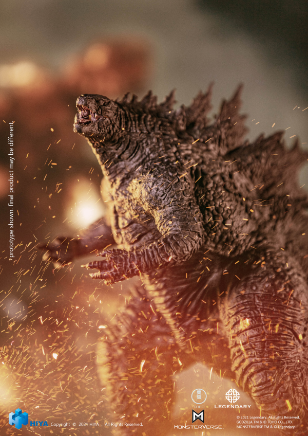 HIYA Toys STYLIST SERIES: "GODZILLA VS KONG" - Godzilla