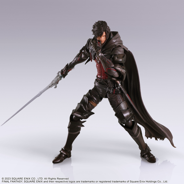 SQUARE ENIX FINAL FANTASY XVI BRING ARTS™ Action Figure -   CLIVE ROSFIELD & TORGAL(4988601374439)(4988601374439)