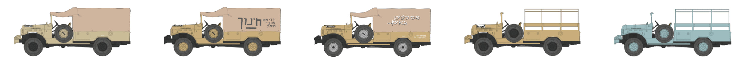 AK Interactive 1/35 IDF Power Wagon WM300 w/winch