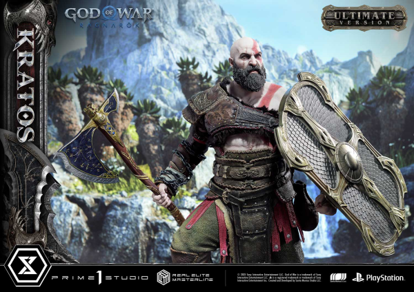 Prime 1 Studio Real Elite Masterline God of War: Ragnarok Kratos Ultimate Bonus Version(4582647120809)(4582647120809)