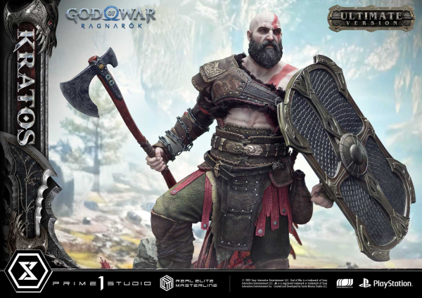 Prime 1 Studio Real Elite Masterline God of War: Ragnarok Kratos Ultimate Version(4582647120793)(4582647120793)