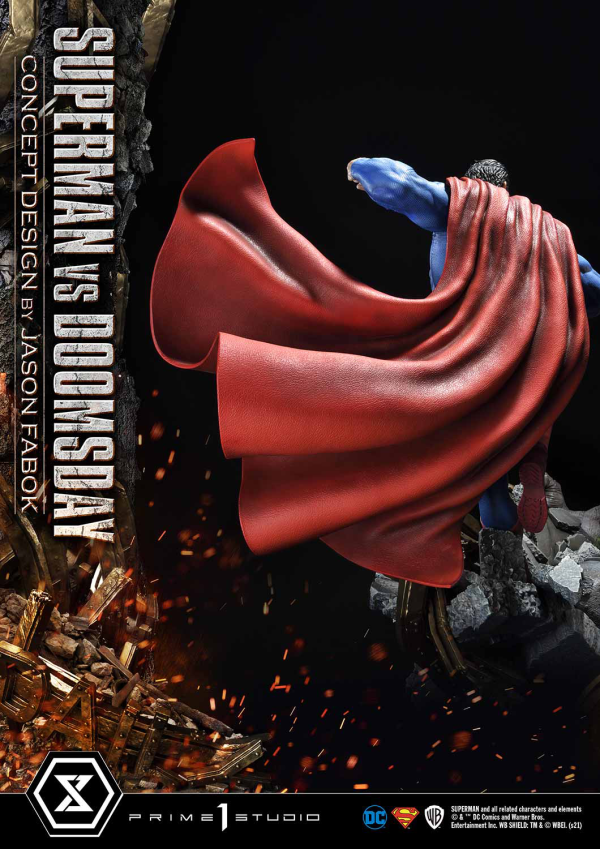 Prime 1 Studio Ultimate Museum Masterline Superman (Comics) Superman VS Doomsday (Concept By Jason Fabok)(4580708034157)(4580708034157)