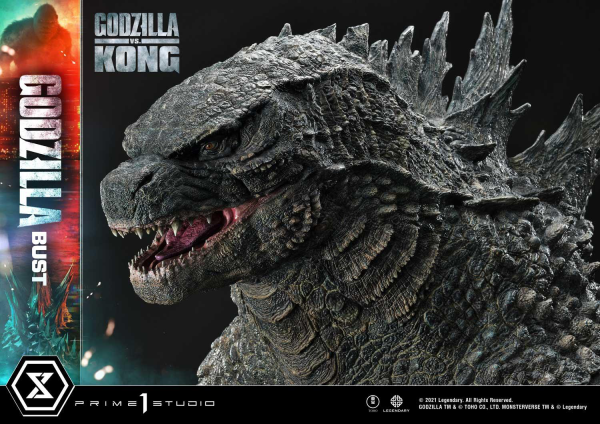 Prime 1 Studio Life Size Bust Godzilla vs Kong (Film) Godzilla Bonus Version | 4580708030975