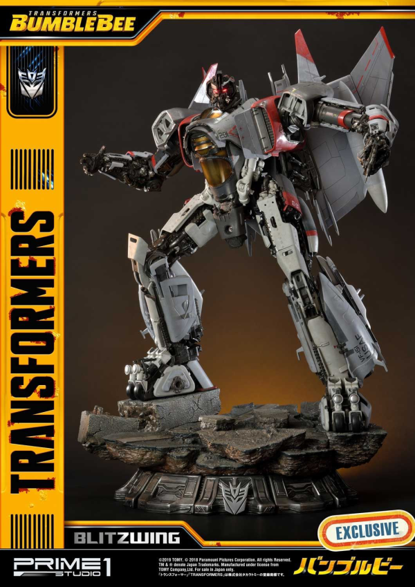 Prime 1 Studio Museum Masterline Transformers: Bumblebee (Film) Blitzwing EX Version | 4562471908088