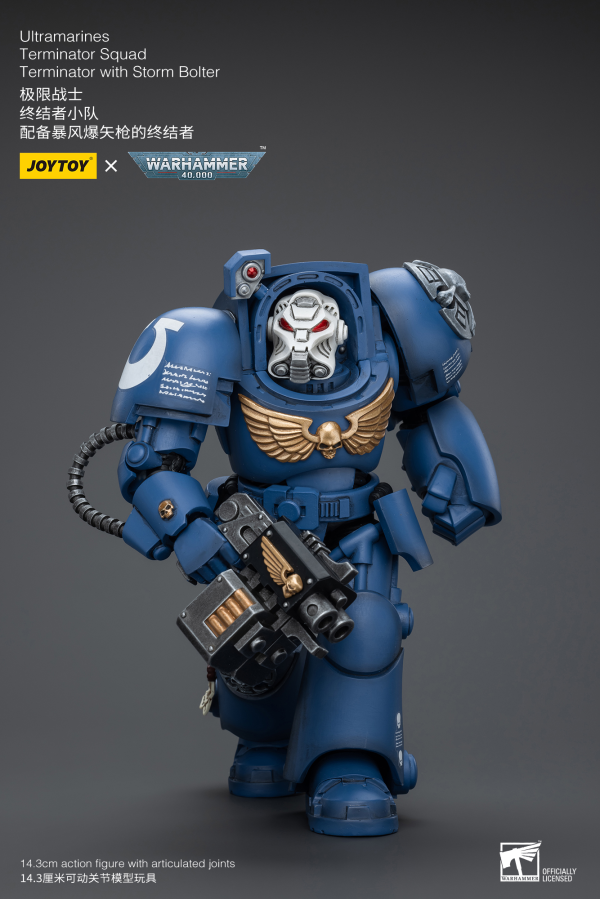 Joy Toy Ultramarines Terminator Squad Terminator with Storm Bolter | 6973130379930