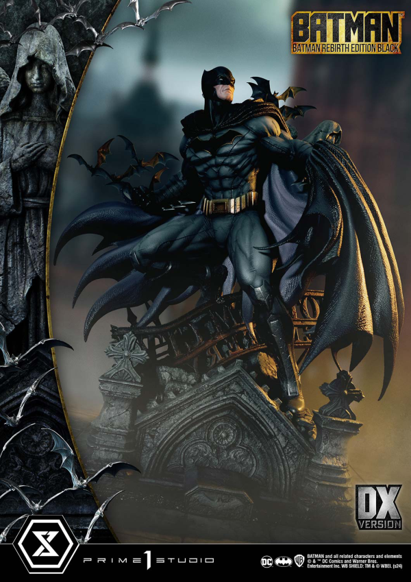 Prime 1 Studio Ultimate Premium Masterline Batman (Comics) Batman Rebirth Edition (Black) Deluxe Version | 4580708049793