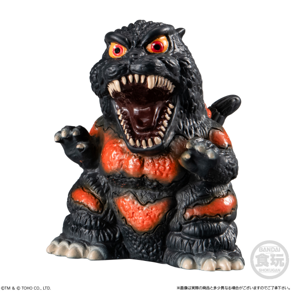 BANDAI Godzilla SofviDoll "Godzilla" (Box/10), Bandai Shokugan SofviDoll(4570117919374)(4570117919374)