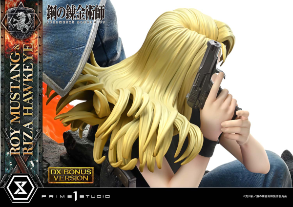 Prime 1 Studio Concept Masterline Fullmetal Alchemist Roy Mustang & Riza Hawkeye DX Bonus Version | 4580708049595