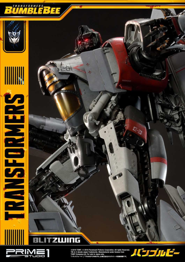 Prime 1 Studio Museum Masterline Transformers: Bumblebee (Film) Blitzwing EX Version | 4562471908088