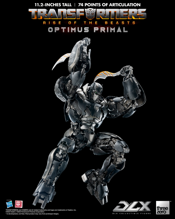 Three Zero Transformers: Rise of the Beasts - DLX Optimus Primal