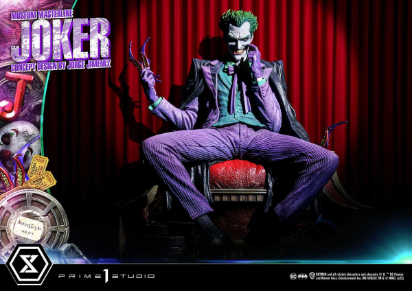 Prime 1 Studio Museum Masterline Batman (Comics) The Joker (Concept Design by Jorge Jimenez) DX Bonus Version | 4580708041216