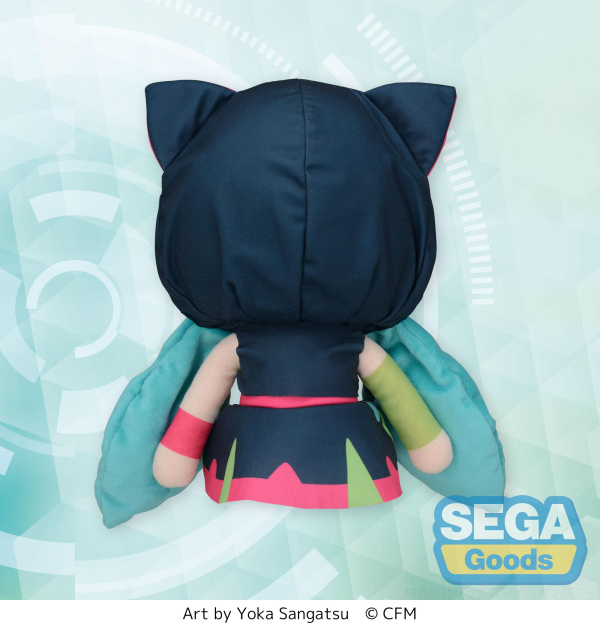 SEGA Fuwapuchi Hatsune Miku Series L Plush ~Live Stage~