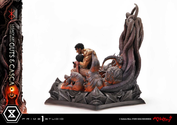 Prime 1 Studio Legacy Art "Kentaro Miura"  Berserk  Guts & Casca  Bonus Version | 4580708049854