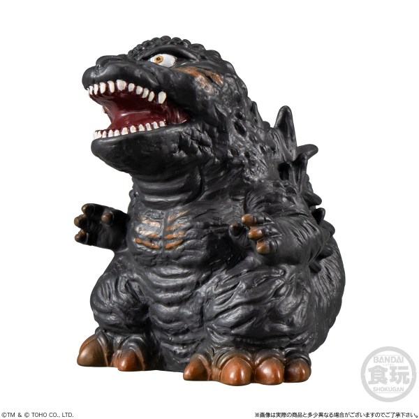 BANDAI Godzilla SofviDoll "Godzilla" (Box/10), Bandai Shokugan SofviDoll(4570117919374)(4570117919374)