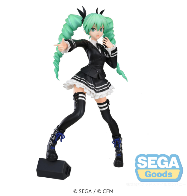 SEGA "Hatsune Miku -Project DIVA Arcade Future Tone" SPM Figure "Hatsune Miku - Dark Angel"(re-run)