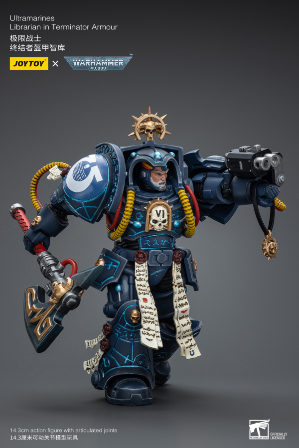 Joy Toy Ultramarines Librarian in Terminator Armour