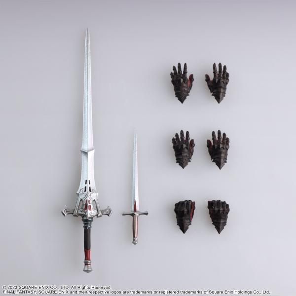 SQUARE ENIX FINAL FANTASY XVI BRING ARTS™ Action Figure -   CLIVE ROSFIELD & TORGAL(4988601374439)(4988601374439)