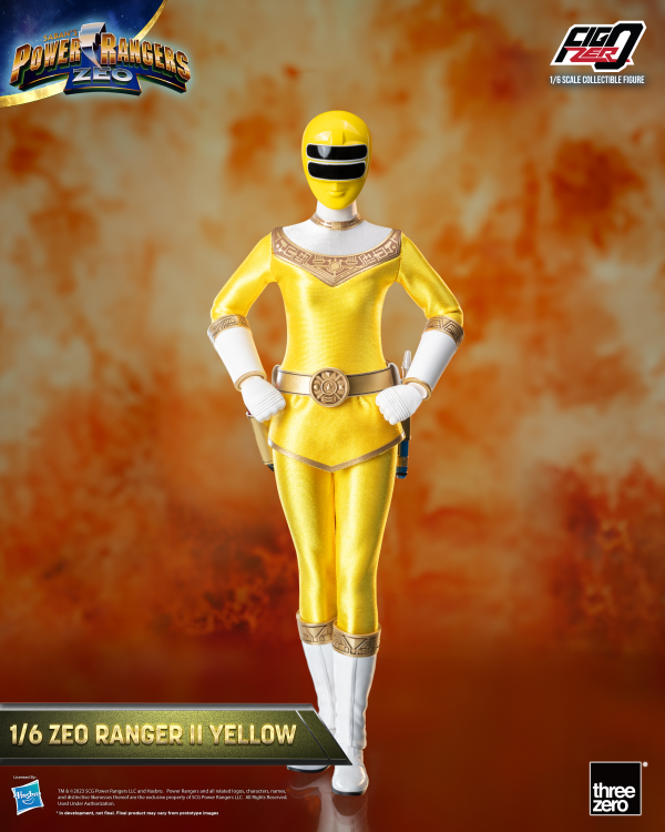 Three Zero Power Rangers Zeo - FigZero 1/6 Zeo Ranger II Yellow