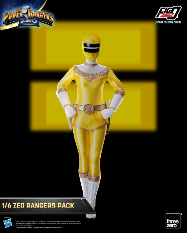 Three Zero Power Rangers Zeo - FigZero 1/6 Zeo Rangers Pack