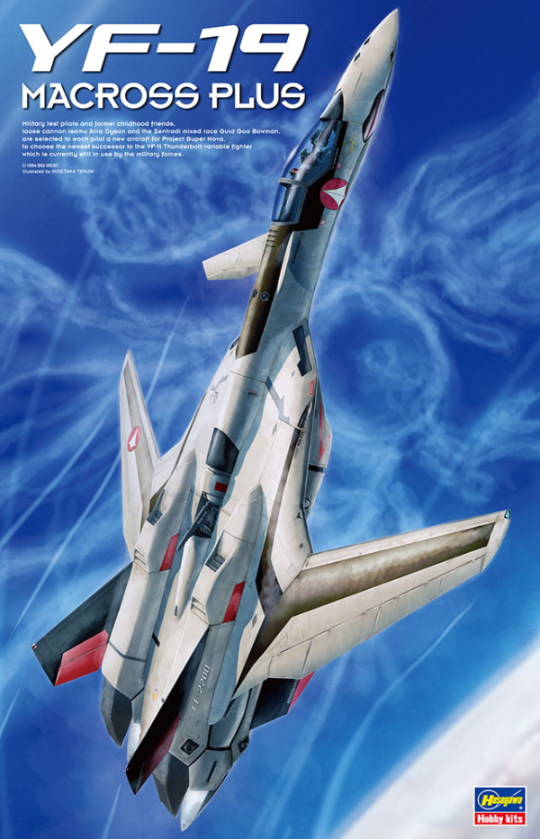 Hasegawa [MC01] 1:48 YF-19 MACROSS PLUS(4967834656512)(4967834656512)