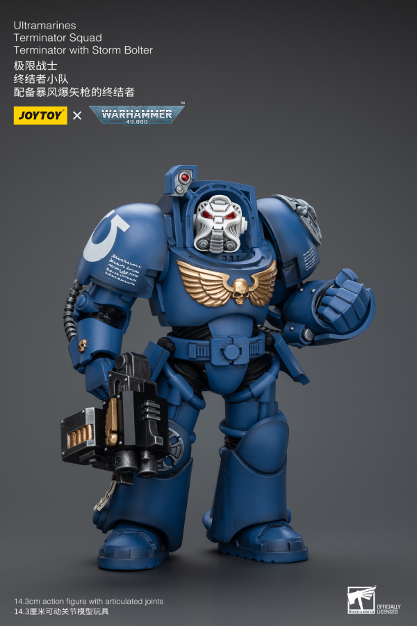 Joy Toy Ultramarines Terminator Squad Terminator with Storm Bolter