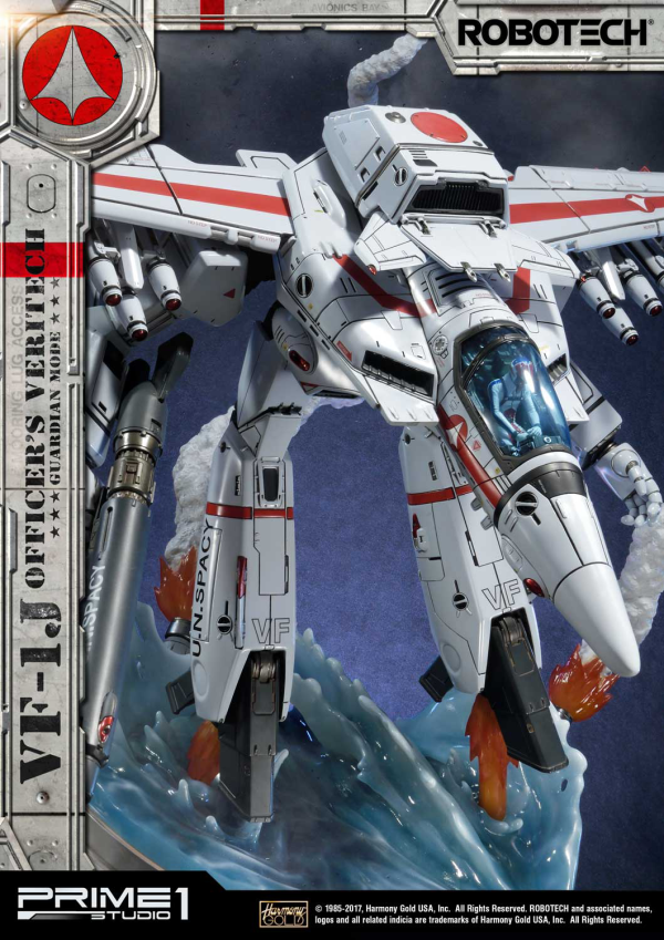 Prime 1 Studio Premium Masterline Robotech VF-1J Officers Veritech Guardian Mode(4582535944593)(4582535944593)