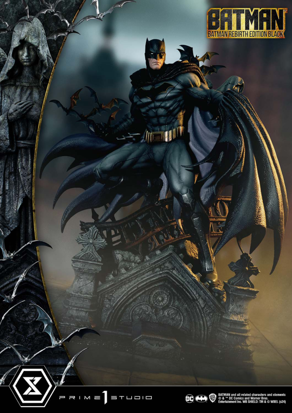 Prime 1 Studio Ultimate Premium Masterline  Batman (Comics)  Batman Rebirth Edition (Black) | 4580708049786