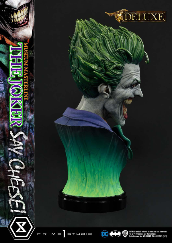 Prime 1 Studio Museum Masterline Batman (Comics) The Joker - Say Cheese DX Bonus Version | 4580708035123