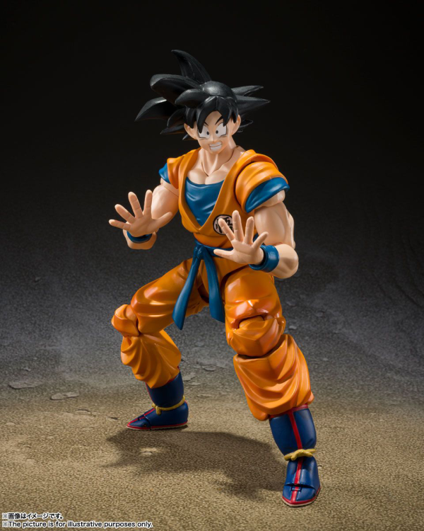 BANDAI Tamashii Son Goku Super Hero "Dragon Ball Super: Super Hero", Bandai Spirits S.H.Figuarts | 4573102673374