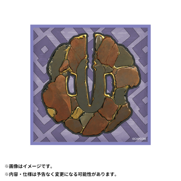 CAPCOM rubber coaster Tsuba Guard: Taijo's Favor | 4976219131308