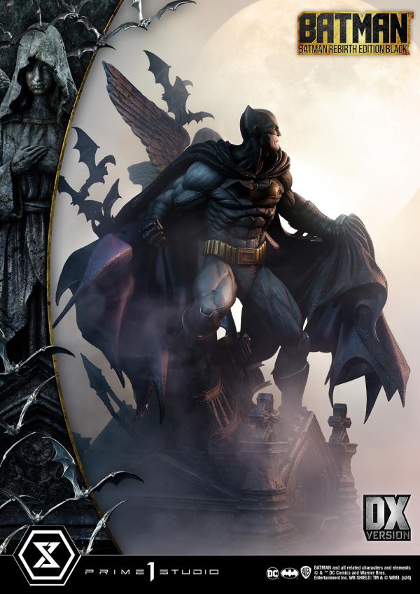 Prime 1 Studio Ultimate Premium Masterline Batman (Comics) Batman Rebirth Edition (Black) Deluxe Version | 4580708049793