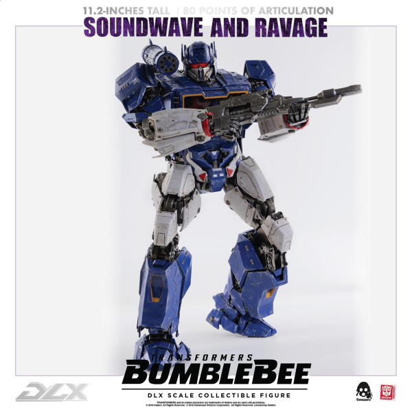 Three Zero Transformers: Bumblebee - DLX Soundwave and Ravage