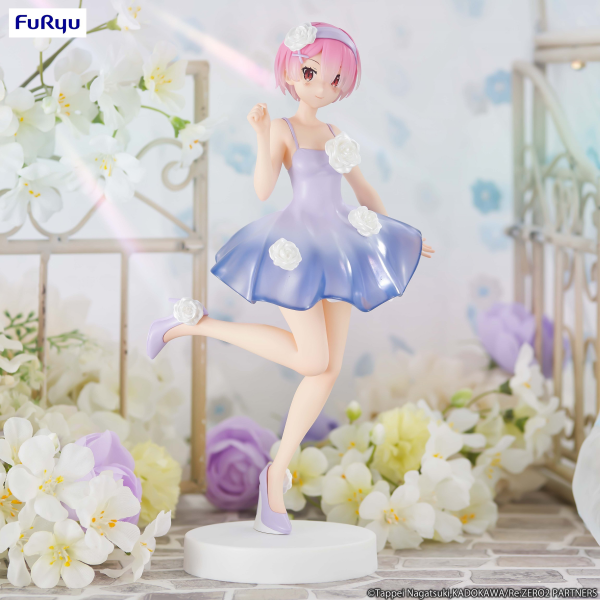 FURYU Corporation Re:ZERO -Starting Life in Another World-　Trio-Try-iT Figure -Ram Flower Dress-