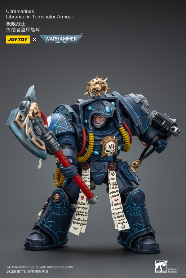 Joy Toy Ultramarines Librarian in Terminator Armour