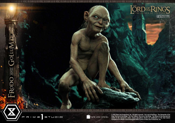 Prime 1 Studio Premium Masterline The Lord of the Rings: The Return of the King (Film) Frodo & Gollum(4582535949536)(4582535949536)