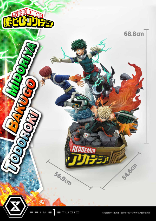 Prime 1 Studio Ultimate Premium Masterline My Hero Academia Midoriya, Bakugo & Todoroki(4582535945798)(4582535945798)